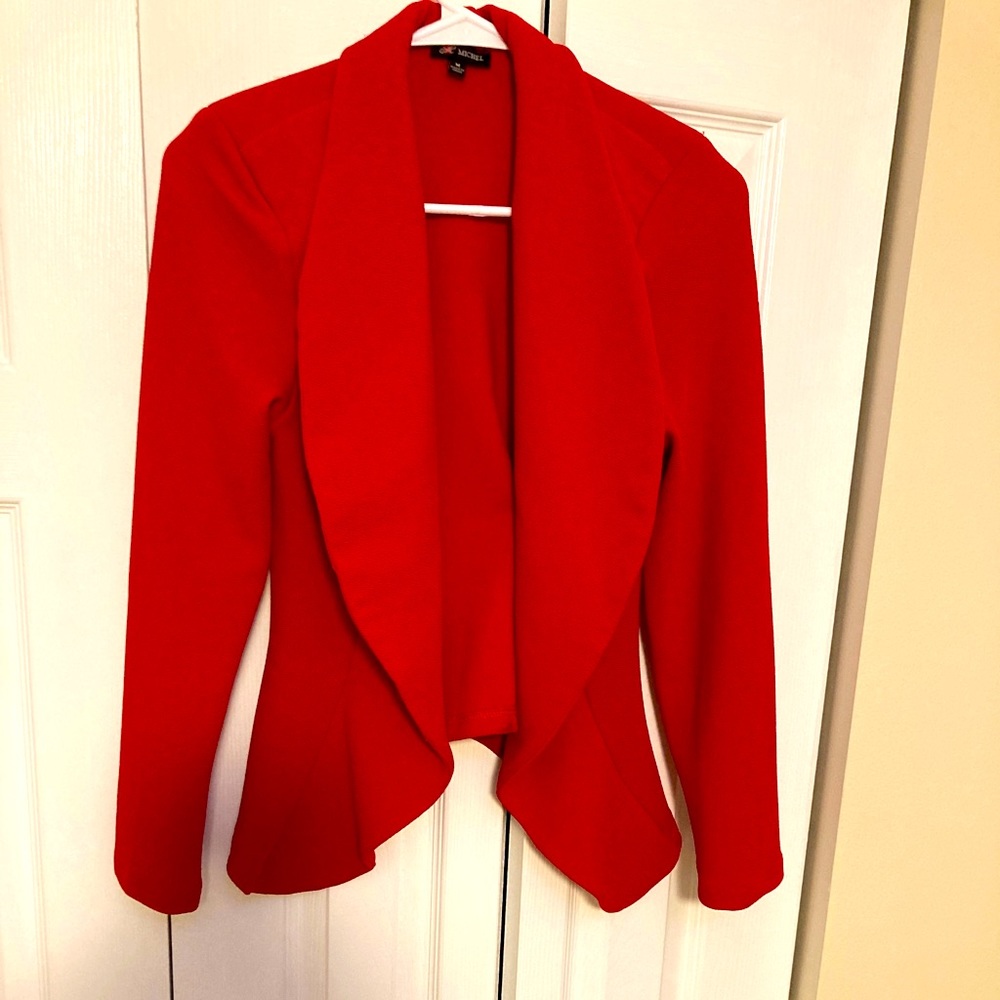 Red blazer
